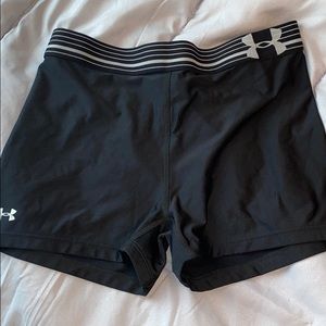 Under Armour spandex shorts!